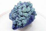 1.2" Vibrant Malachite and Azurite on Quartz Crystals - China - #197088-1